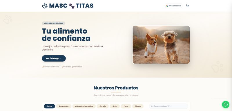 Mascotitas - Tienda online